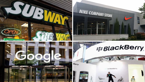 تعرفوا إلى الأسماء الأولى لشركات عالمية كبرى