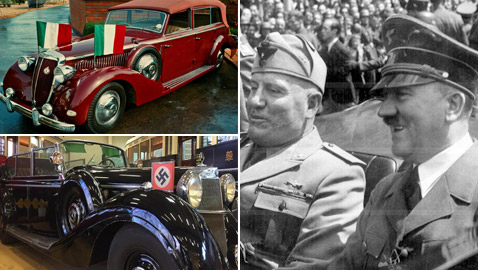 هتلر وموسوليني: اجتمعوا على الديكتاتورية وحب السيارات الفارهة!