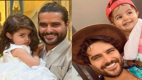 ناصيف زيتون يخطف القلوب والمشاعر وينشر لقطة عفوية مع ابنة شقيقه