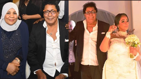 محمد منير يحتفل بعقد قران وزفاف ابنة شقيقته (صور)