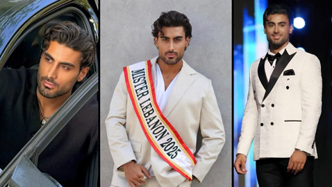  لبنان تتفوق من جديد: فوز سعد الدين حنينة بلقب وصيف ملك جمال العالم