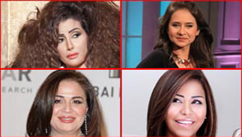  الخيانة الزوجية لاحقت النجمات شيرين، نيللي، غادة، الهام وبوسي 