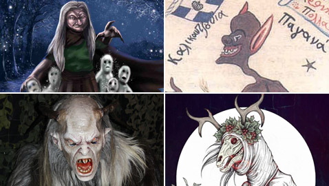 إليكم 10 من أساطير عيد الميلاد المخيفة التي تقشعر الأبدان عند سماعها!