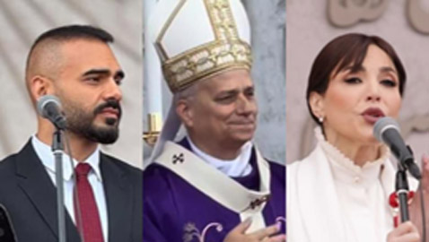 عبير نعمة وجوزيف عطية يُرتّلان في قدّاس البابا.. ترانيم مؤثرة ولحظات روحانية تهزّ بيروت