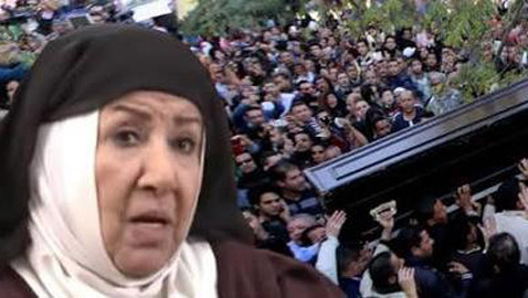 تشييع الفنانة هدى شعراوي لمثواها الأخير.. تفاصيل مروعة عن مقتلها!