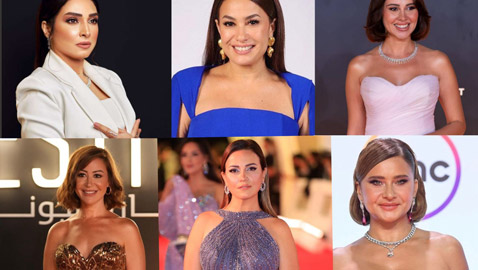 فنانات بطولة مطلقة في مسلسلات رمضان: نيللي كريم، ‏دينا الشربيني، هند صبري، ياسمين عبد العزيز ومنة شلبي