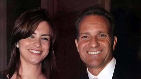 الفنانة نور اللبنانية تودع زوجها رجل الاعمال السوري لمثواه الاخير