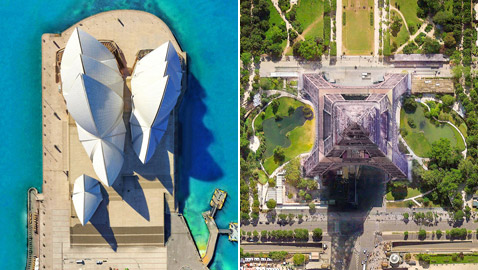 كيف تبدو 6 معالم أيقونية من السماء؟ مناظر جميلة مثلما لم ترها من قبل!