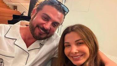 نانسي عجرم وماجد المهندس يلتقيان في اسبانيا: (انتي الذوق والإحساس والطيبة والجمال يا بعد الدنيا)..
